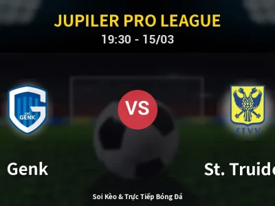 Soi Kèo Genk vs St. Truiden – 19:30 15/03 | Nhận Định, Dự Đoán Tỷ Số