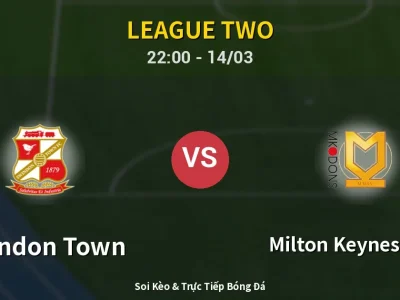 Soi Kèo Swindon Town vs Milton Keynes Dons – 22:00 14/03 | Nhận Định, Dự Đoán Tỷ Số