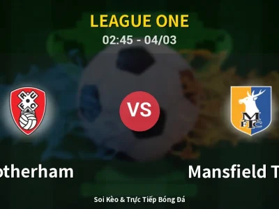 Kết Quả: Rotherham 0-0 Mansfield Town – Highlight & Bàn Thắng | League One