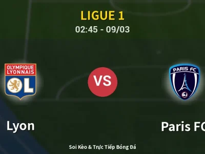Kết Quả: Lyon 1-1 Paris FC – Highlight & Bàn Thắng | Ligue 1