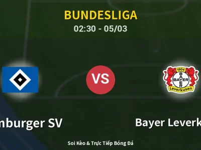 Kết Quả: Hamburger SV 0-1 Bayer Leverkusen – Highlight & Bàn Thắng | Bundesliga