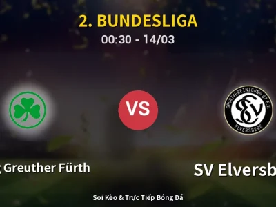 Kết Quả: SpVgg Greuther Fürth 2-0 SV Elversberg – Highlight & Bàn Thắng | 2. Bundesliga