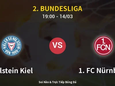 Kết Quả: Holstein Kiel 2-3 1. FC Nürnberg – Highlight & Bàn Thắng | 2. Bundesliga