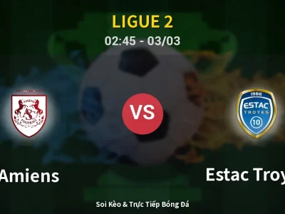 Kết Quả: Amiens 0-2 Estac Troyes – Highlight & Bàn Thắng | Ligue 2
