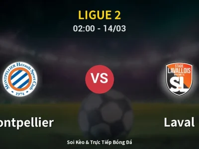 Kết Quả: Montpellier 2-0 Laval – Highlight & Bàn Thắng | Ligue 2