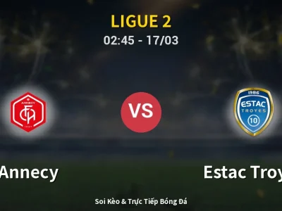 Kết Quả: Annecy 1-2 Estac Troyes – Highlight & Bàn Thắng | Ligue 2