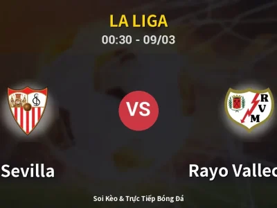 Kết Quả: Sevilla 1-1 Rayo Vallecano – Highlight & Bàn Thắng | La Liga