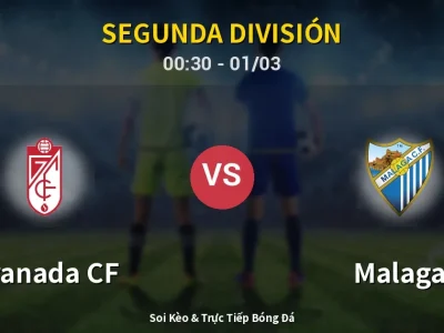 Kết Quả: Granada CF 0-1 Malaga – Highlight & Bàn Thắng | Segunda División