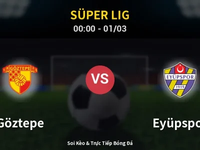Kết Quả: Göztepe 0-0 Eyüpspor – Highlight & Bàn Thắng | Süper Lig