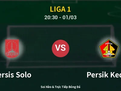 Kết Quả: Persis Solo 2-1 Persik Kediri – Highlight & Bàn Thắng | Liga 1
