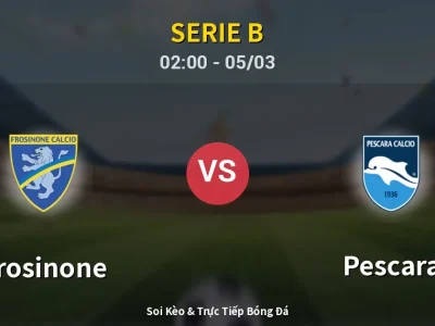 Kết Quả: Frosinone 2-2 Pescara – Highlight & Bàn Thắng | Serie B
