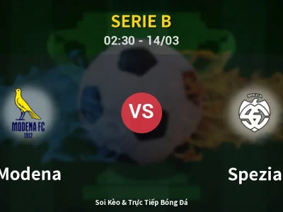 Kết Quả: Modena 3-0 Spezia – Highlight & Bàn Thắng | Serie B