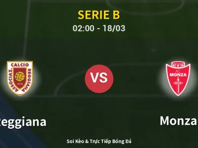 Kết Quả: Reggiana 0-0 Monza – Highlight & Bàn Thắng | Serie B