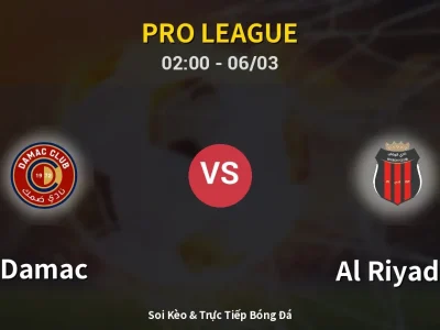 Kết Quả: Damac 3-0 Al Riyadh – Highlight & Bàn Thắng | Pro League
