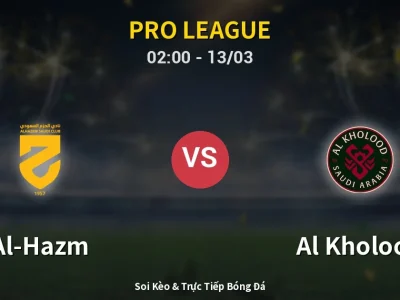 Kết Quả: Al-Hazm 2-1 Al Kholood – Highlight & Bàn Thắng | Pro League
