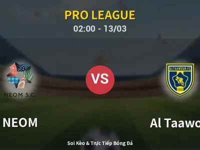 Kết Quả: NEOM 2-2 Al Taawon – Highlight & Bàn Thắng | Pro League