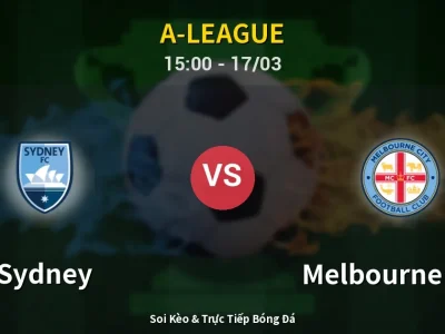 Kết Quả: Sydney 0-1 Melbourne City – Highlight & Bàn Thắng | A-League