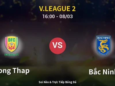 Kết Quả: Dong Thap 0-1 Bắc Ninh – Highlight & Bàn Thắng | V.League 2