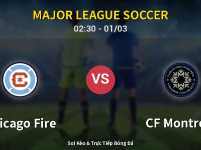 Kết Quả: Chicago Fire 3-0 CF Montreal – Highlight & Bàn Thắng | Major League Soccer