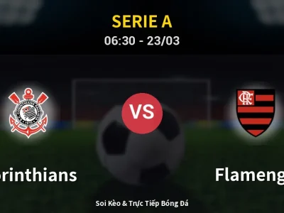 Kết Quả: Corinthians 1-1 Flamengo – Highlight & Bàn Thắng | Serie A