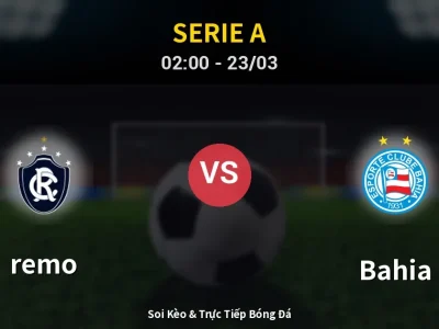 Kết Quả: remo 4-1 Bahia – Highlight & Bàn Thắng | Serie A