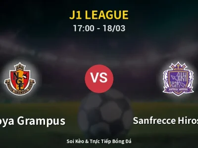 Kết Quả: Nagoya Grampus 2-1 Sanfrecce Hiroshima – Highlight & Bàn Thắng | J1 League