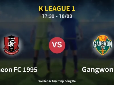 Kết Quả: Bucheon FC 1995 0-0 Gangwon FC – Highlight & Bàn Thắng | K League 1