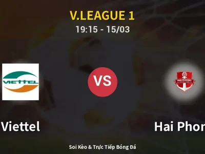 Soi Kèo Viettel vs Hai Phong – 19:15 15/03 | Nhận Định, Dự Đoán Tỷ Số
