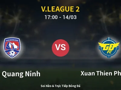 Soi Kèo Than Quang Ninh vs Xuan Thien Phu Tho – 17:00 14/03 | Nhận Định, Dự Đoán Tỷ Số