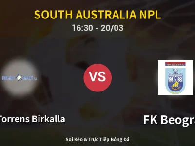 Kết Quả: West Torrens Birkalla 2-1 FK Beograd – Highlight & Bàn Thắng | South Australia NPL