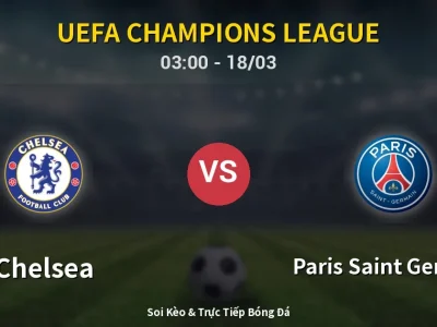 Kết Quả: Chelsea 0-3 Paris Saint Germain – Highlight & Bàn Thắng | UEFA Champions League