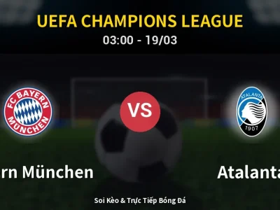 Kết Quả: Bayern München 4-1 Atalanta – Highlight & Bàn Thắng | UEFA Champions League
