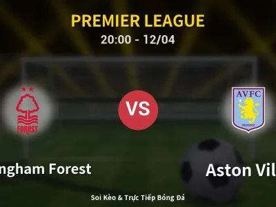 Soi Kèo Nottingham Forest vs Aston Villa – 20:00 12/04 | Nhận Định, Dự Đoán Tỷ Số