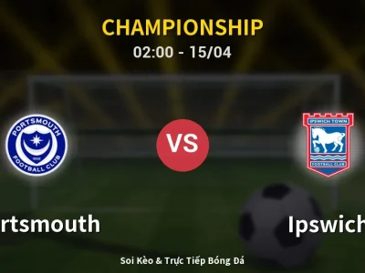 Kết Quả: Portsmouth 2-0 Ipswich – Highlight & Bàn Thắng | Championship