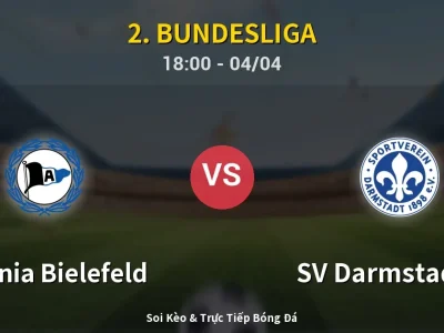 Soi Kèo Arminia Bielefeld vs SV Darmstadt 98 – 18:00 04/04 | Nhận Định, Dự Đoán Tỷ Số