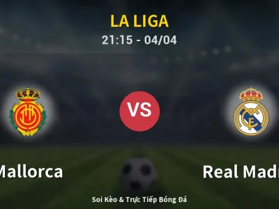 Soi Kèo Mallorca vs Real Madrid – 21:15 04/04 | Nhận Định, Dự Đoán Tỷ Số