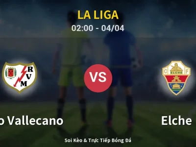 Kết Quả: Rayo Vallecano 1-0 Elche – Highlight & Bàn Thắng | La Liga