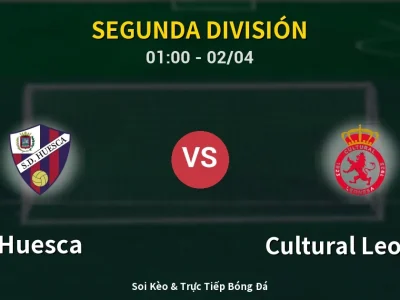 Kết Quả: Huesca 1-1 Cultural Leonesa – Highlight & Bàn Thắng | Segunda División