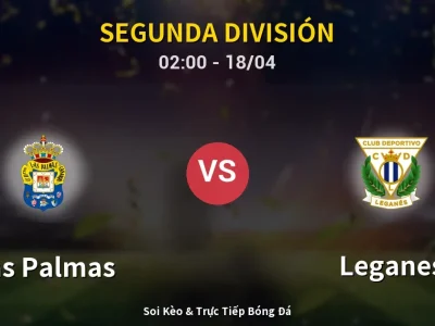 Kết Quả: Las Palmas 2-0 Leganes – Highlight & Bàn Thắng | Segunda División