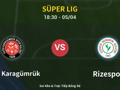 Soi Kèo Fatih Karagümrük vs Rizespor – 18:30 05/04 | Nhận Định, Dự Đoán Tỷ Số
