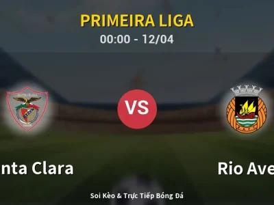 Kết Quả: Santa Clara 0-2 Rio Ave – Highlight & Bàn Thắng | Primeira Liga