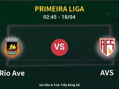 Kết Quả: Rio Ave 2-2 AVS – Highlight & Bàn Thắng | Primeira Liga