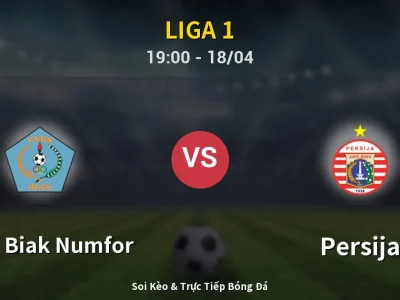 Soi Kèo PSBS Biak Numfor vs Persija – 19:00 18/04 | Nhận Định, Dự Đoán Tỷ Số