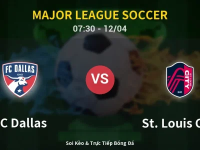 Kết Quả: FC Dallas 1-1 St. Louis City – Highlight & Bàn Thắng | Major League Soccer
