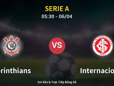 Kết Quả: Corinthians 0-1 Internacional – Highlight & Bàn Thắng | Serie A