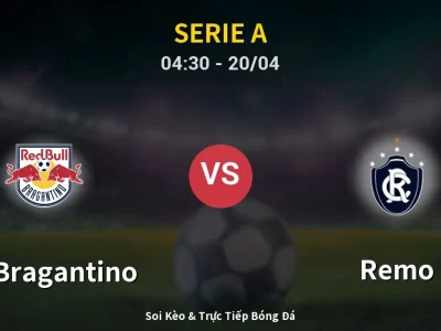 Kết Quả: RB Bragantino 4-2 Remo – Highlight & Bàn Thắng | Serie A