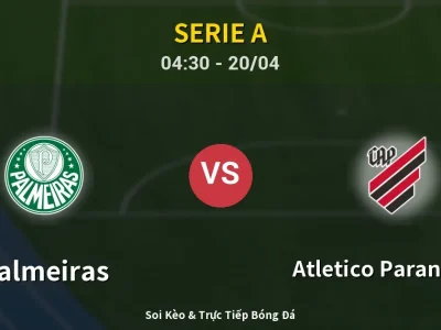 Kết Quả: Palmeiras 1-0 Atletico Paranaense – Highlight & Bàn Thắng | Serie A