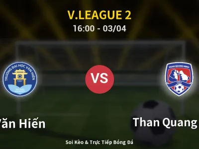 Kết Quả: Văn Hiến 1-1 Than Quang Ninh – Highlight & Bàn Thắng | V.League 2