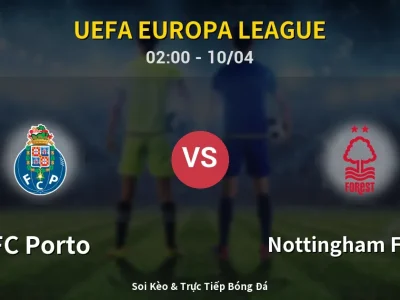 Kết Quả: FC Porto 1-1 Nottingham Forest – Highlight & Bàn Thắng | UEFA Europa League