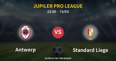 Antwerp vs Standard Liege 15/03